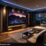 Smart home theater integration Houston room